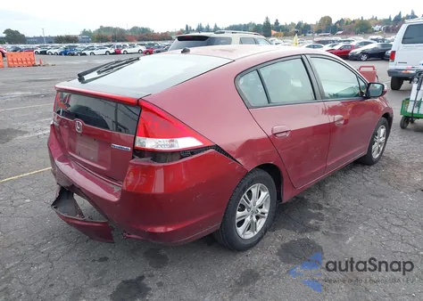 2010 Honda Insight Ex from USA, damaged, VIN JHMZE2H76AS026368